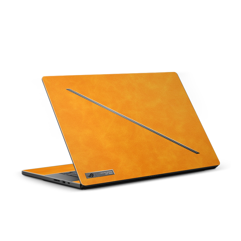 ASUS ROG Zephyrus G14 (2025) Scrub Leather Skins Orange