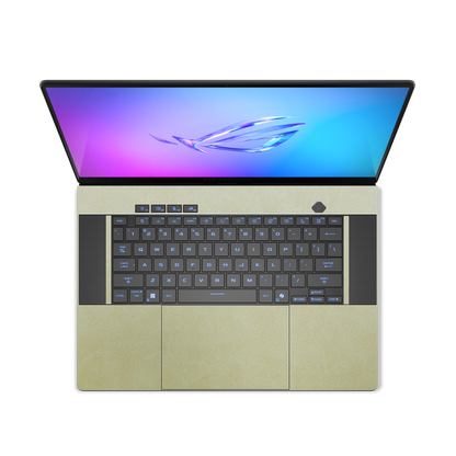 ASUS ROG Zephyrus G16 (2025) Plain Color Leather Gold