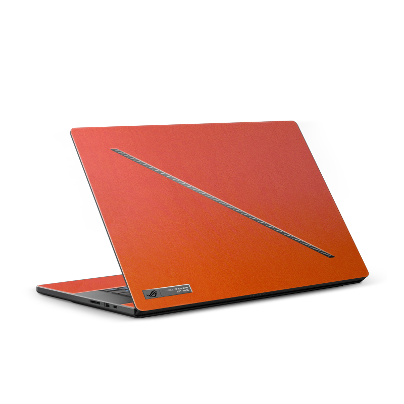 ASUS ROG Zephyrus G16 (2025) Plain Color Leather Orange Red