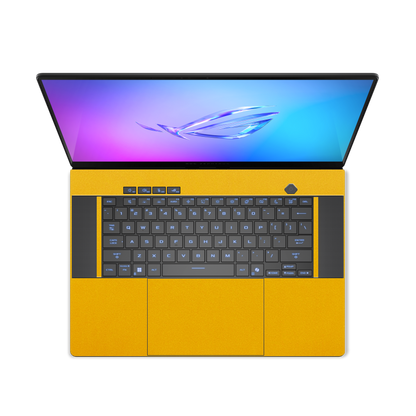 ASUS ROG Zephyrus G16 (2025) Plain Color Leather Yellow