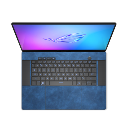 ASUS ROG Zephyrus G16 (2025) Scrub Coffee Leather Skins Blue