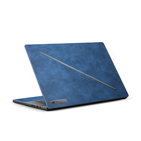 ASUS ROG Zephyrus G16 (2025) Scrub Coffee Leather Skins Blue