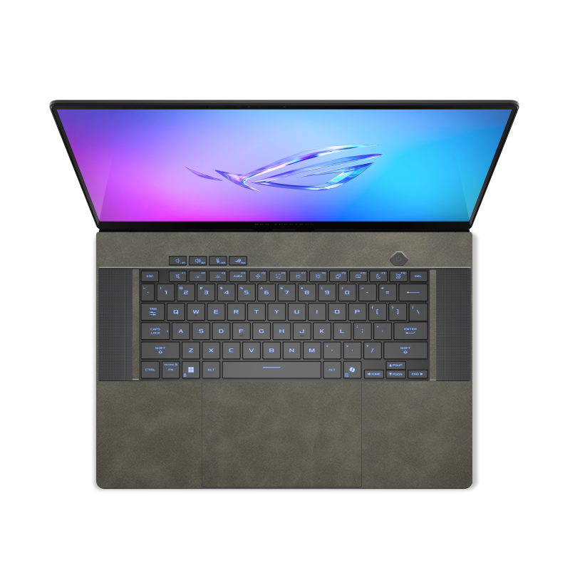 ASUS ROG Zephyrus G16 (2025) Scrub Leather Skins Gray