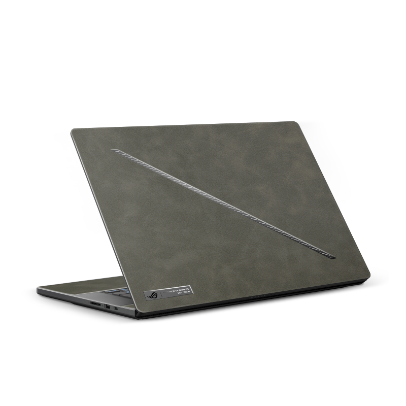 ASUS ROG Zephyrus G16 (2025) Scrub Leather Skins Gray
