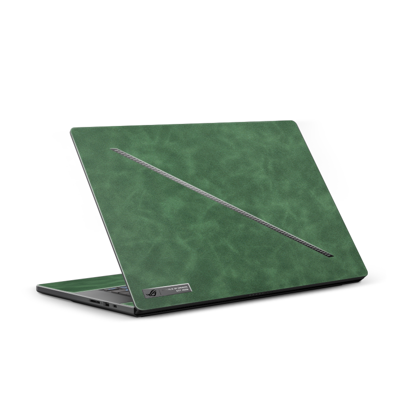 ASUS ROG Zephyrus G16 (2025) Scrub Leather Skins Green