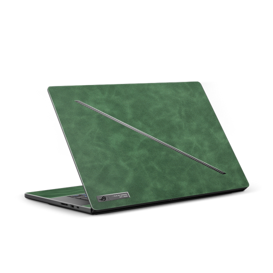 ASUS ROG Zephyrus G16 (2025) Scrub Leather Skins Green