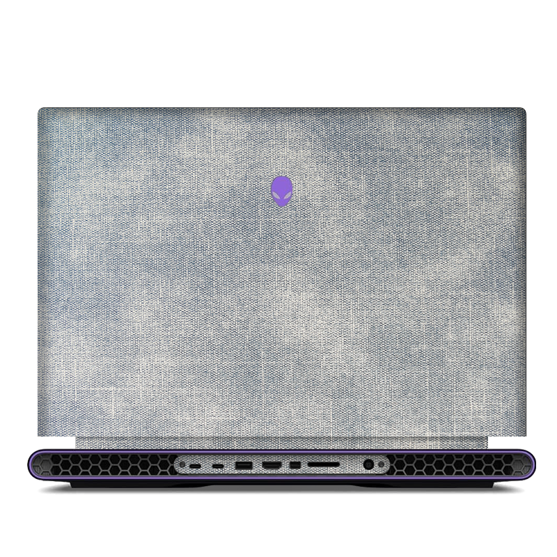 Alienware M18 R1-R2 Cowboy Fabric Skins Blue