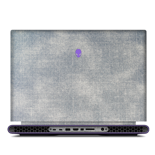 Alienware M18 R1-R2 Cowboy Fabric Skins Blue