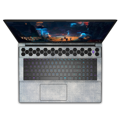Alienware M18 R1-R2 Cowboy Fabric Skins Blue