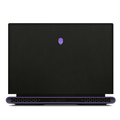Alienware M18 R1-R2 Plain Color Leather Skins Black