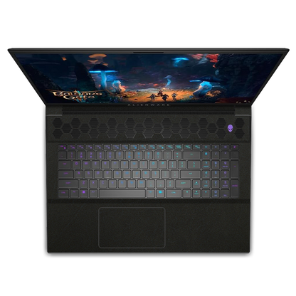 Alienware M18 R1-R2 Plain Color Leather Skins Black
