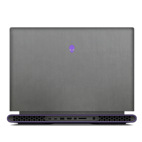 PU Leather Laptop Skin Cover for Dell – Minimalist Protective Wrap-Gray