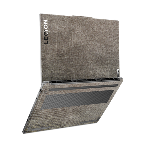 Denim Lenovo Laptop Skin – Slim Fabric Cover with Scratch Protection - Black