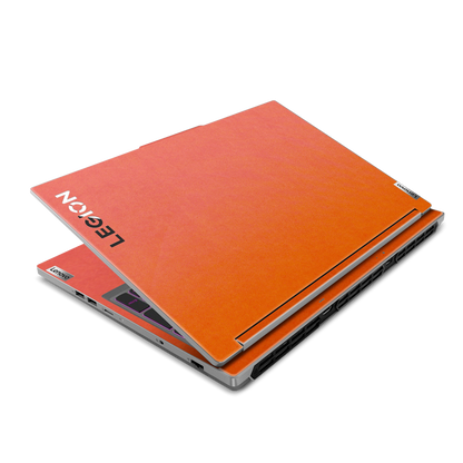 Legion 5i Gen 9 Plain Color Leather Skins Orange Red