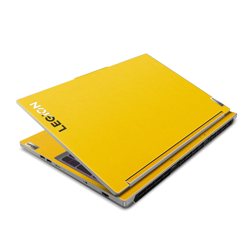 Legion 5i Gen 9 Plain Color Leather Skins  Yellow