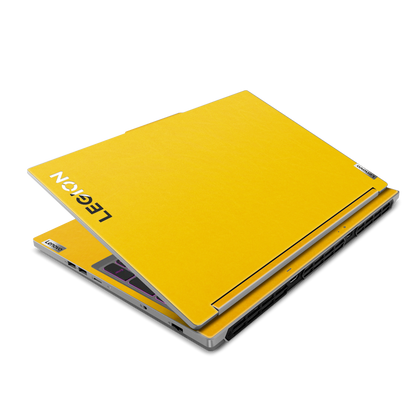 Legion 5i Gen 9 Plain Color Leather Skins  Yellow