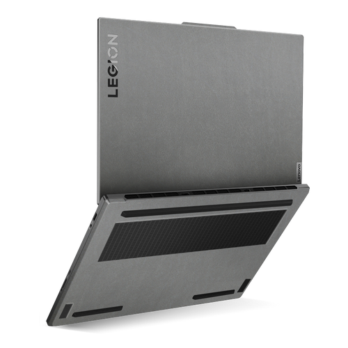 Vegan Leather Lenovo Laptop Skin – Eco-Friendly Slim Cover - Gray