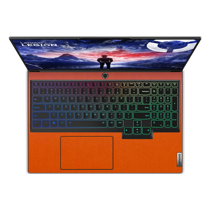 Legion 7i Gen 9 Plain Color Leather Skins Orange Red