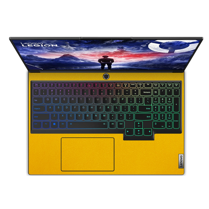 Legion 7i Gen 9 Plain Color Leather Skins Yellow