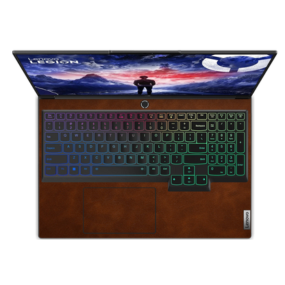 Legion 7i Gen 9 Scrub Leather Skins Coffee