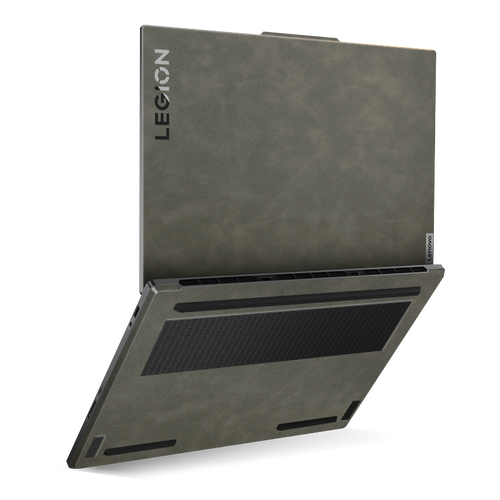 Premium Leather Lenovo Laptop Skin – Luxury Slim Protection - Gray