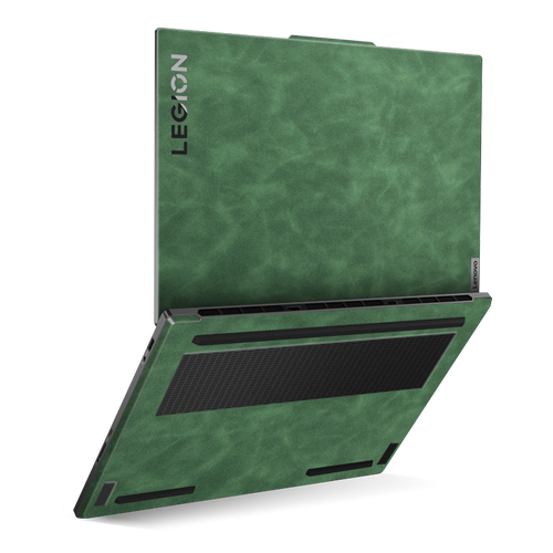 Premium Leather Lenovo Laptop Skin – Luxury Slim Protection - Green