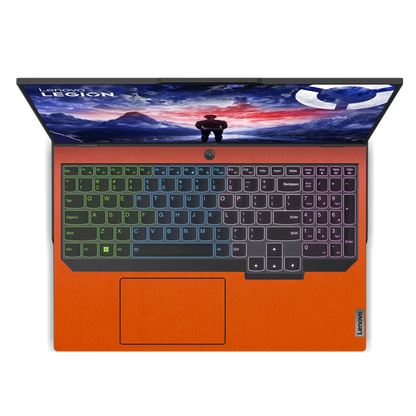 Legion Pro 5i Gen 9 Plain Color Leather Skins Orange Red