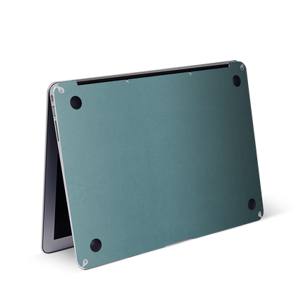 MacBook Air 13.6 M2/M3/M4（2022-2025）Plain Color Leather Skins Teal