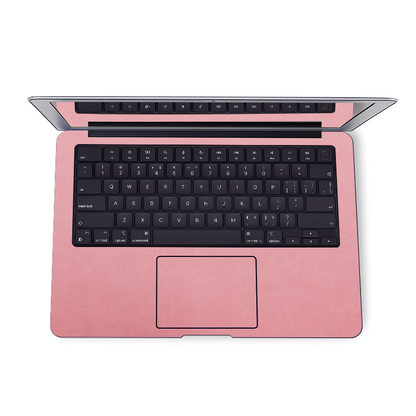 MacBook Air 15 M3/M2（2023-2024）Plain Color Leather Skins Pink