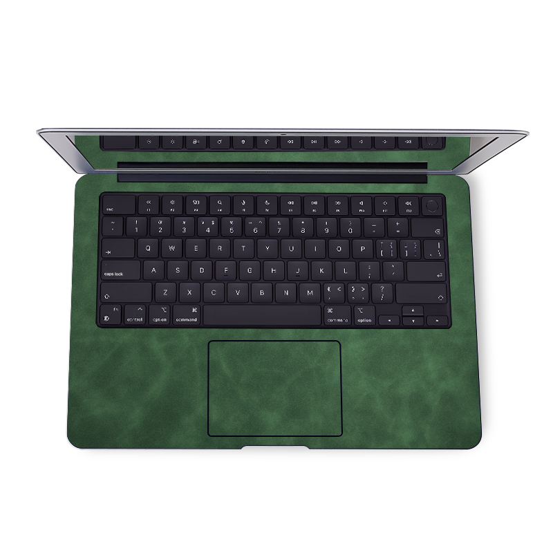MacBook Air 15 M3/M2（2023-2024）Scrub Color Leather Skins Green