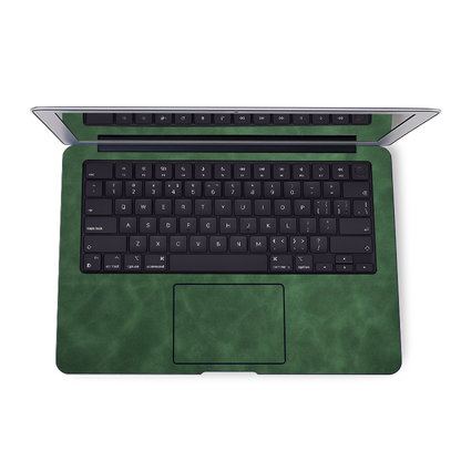 MacBook Air 15 M3/M2（2023-2024）Scrub Color Leather Skins Green