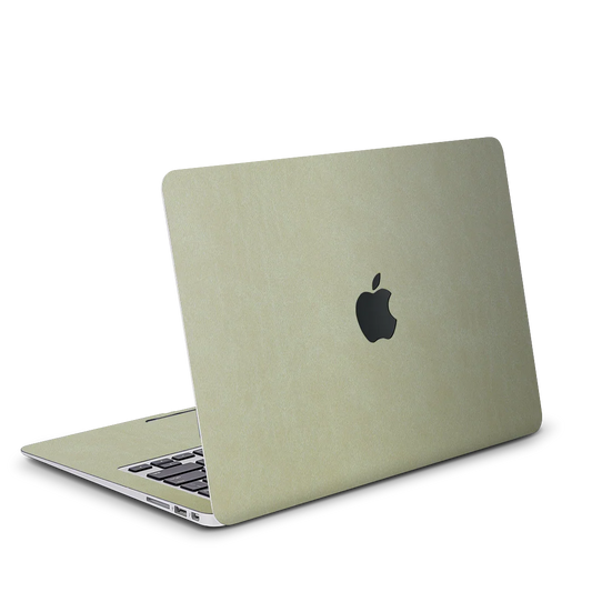 MacBook Air 15 M4 2025 Plain color Leather Gold
