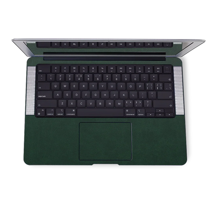 MacBook Air 15 M4 2025 Plain Color Leather Green