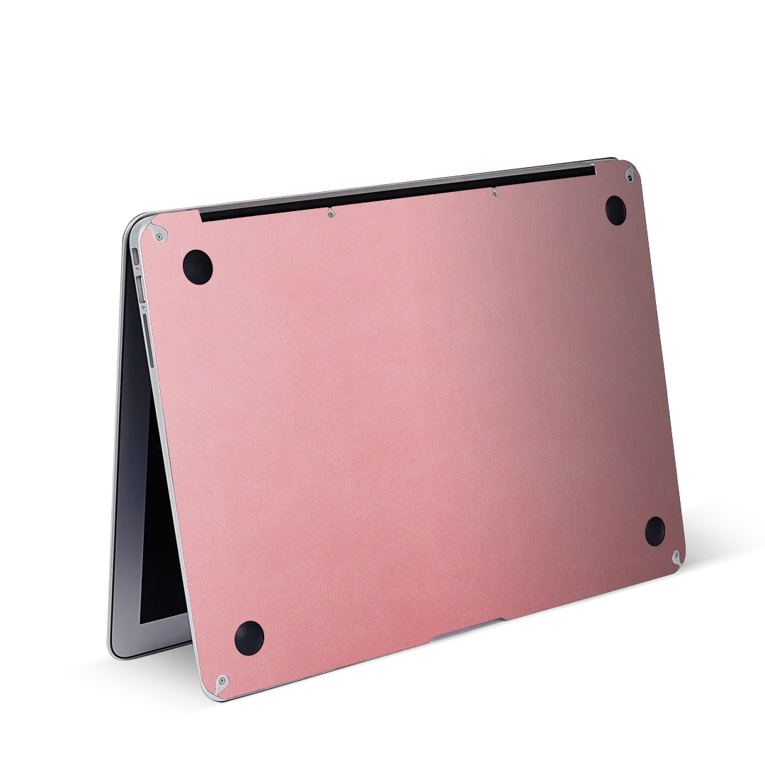 MacBook Air 15 M4 2025 Plain color Leather Pink