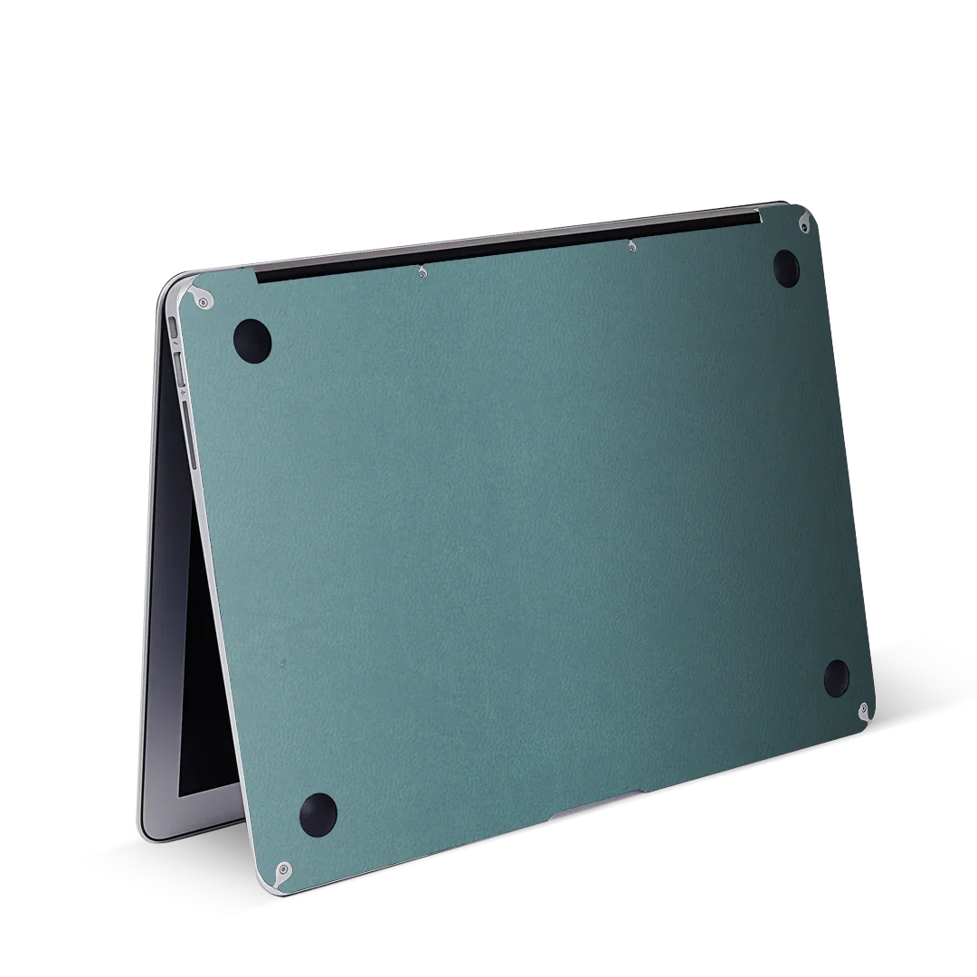 MacBook Air 15 M4 2025 Plain Color Leather Teal