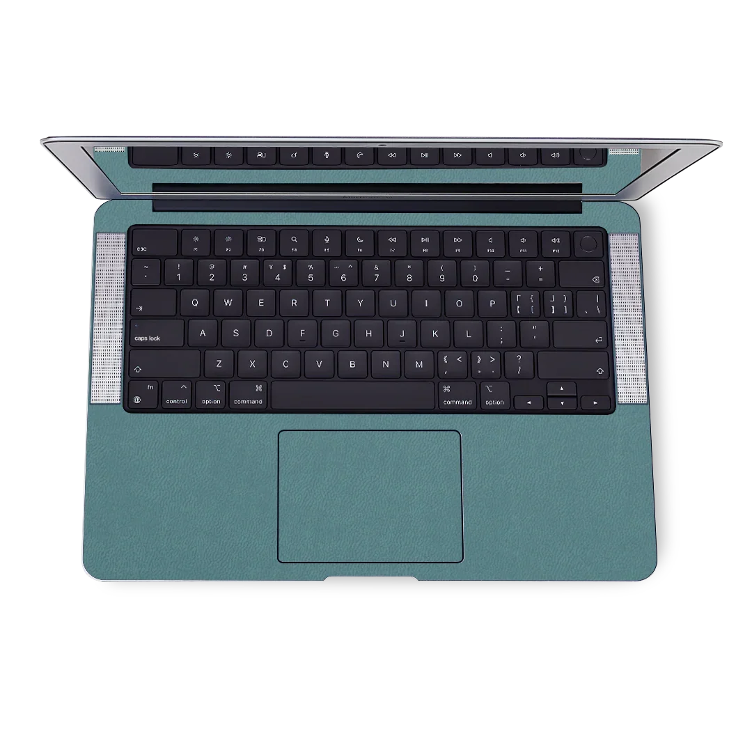 MacBook Air 15 M4 2025 Plain Color Leather Teal
