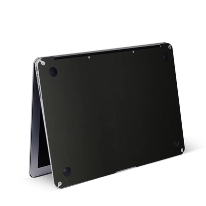 MacBook Air 15 M4 2025 Plain color Leather Black