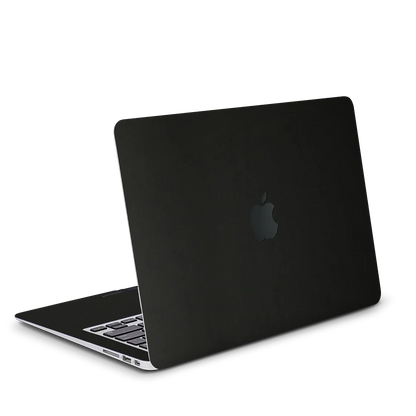 MacBook Air 15 M4 2025 Plain color Leather Black