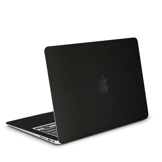 MacBook Air 15 M4 2025 Plain color Leather Black