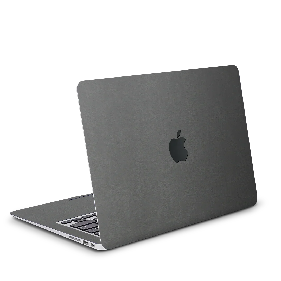 MacBook Air 15 M4 2025 Plain color Leather Gray