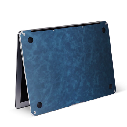 MacBook Air 15 M4 2025 Scrub Coffee Leather Blue