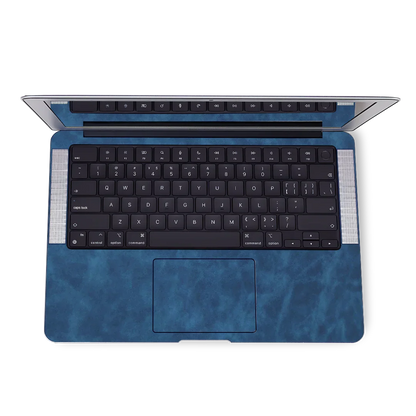 MacBook Air 15 M4 2025 Scrub Coffee Leather Blue