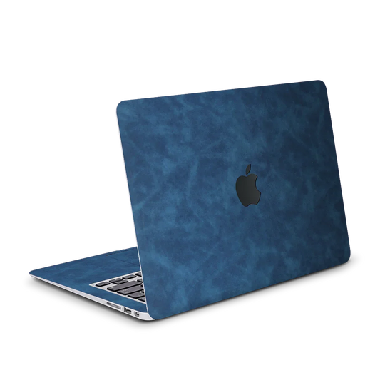 MacBook Air 15 M4 2025 Scrub Coffee Leather Blue