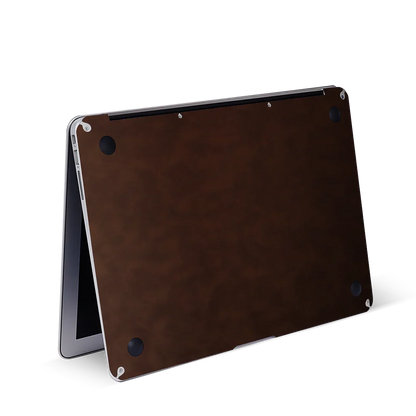 MacBook Air 15 M4 2025 Scrub Coffee Leather Coffee