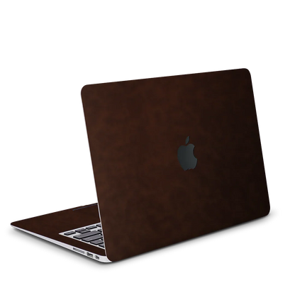 MacBook Air 15 M4 2025 Scrub Coffee Leather Coffee