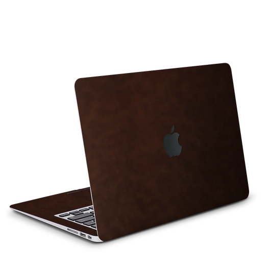 MacBook Air 15 M4 2025 Scrub Coffee Leather Coffee
