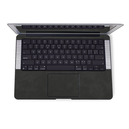 MacBook Air 15 M4 2025 Scrub Coffee Leather Dark Gray