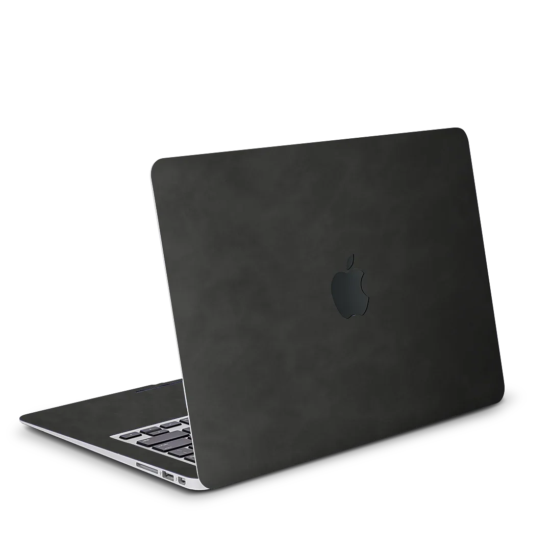 MacBook Air 15 M4 2025 Scrub Coffee Leather Dark Gray