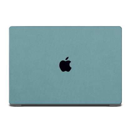 MacBook PRO 16 M1/M2/M3（2021-2023）Plain Color Leather Skins Teal