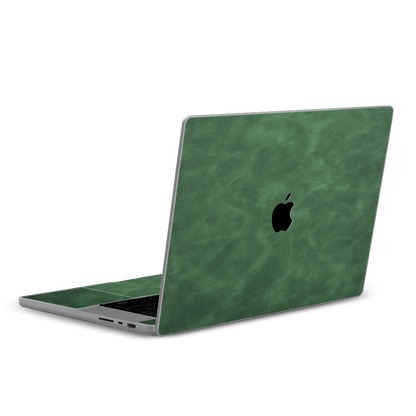 MacBook PRO 16 M1/M2/M3（2021-2023）Scrub Color Leather Skins Green